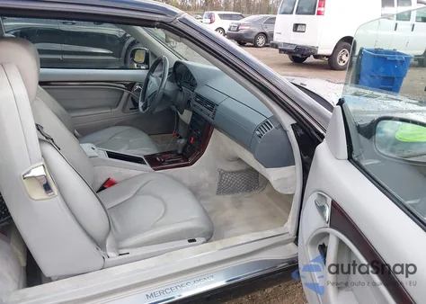 2000 Mercedes-Benz Sl 500 из США, поврежденный, VIN WDBFA68F7YF190454